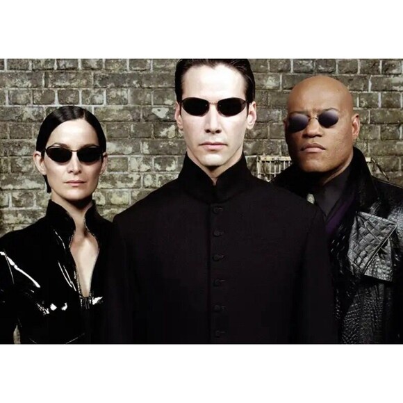 Fashion Cool The Matrix Neo Style Polarized Sunglasses Ultralight Rimless Men - Picture 10 of 12